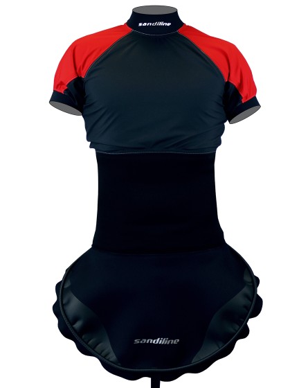 Combo GT3 Sh. Sleeve black/red