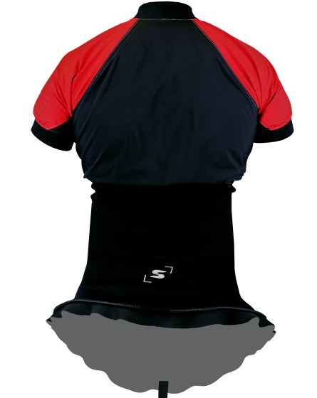 Combo GT3 Sh. Sleeve black/red
