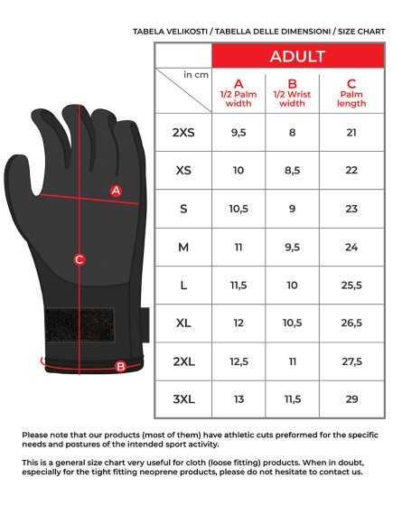 GLOVES K-FLEX 3mm - NEW!